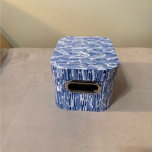 The Spring Shop Blue and White Decorative Keepsake Box